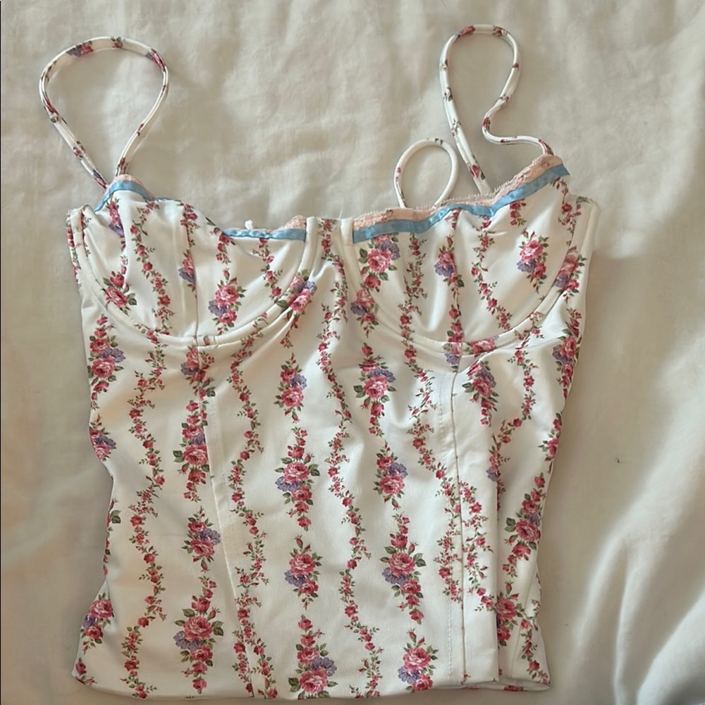 Floral Print Women's Top